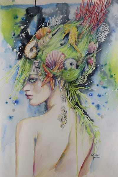 Daughter Of The Sea by Sara Riches art print