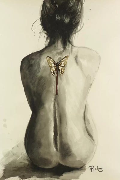 Dead Wings by Sara Riches canvas print