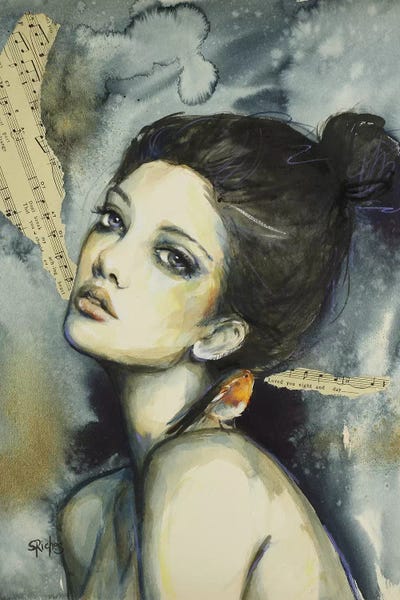 Don't Break My Heart by Sara Riches art print