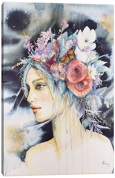 Flora Canvas Art Print - Sara Riches