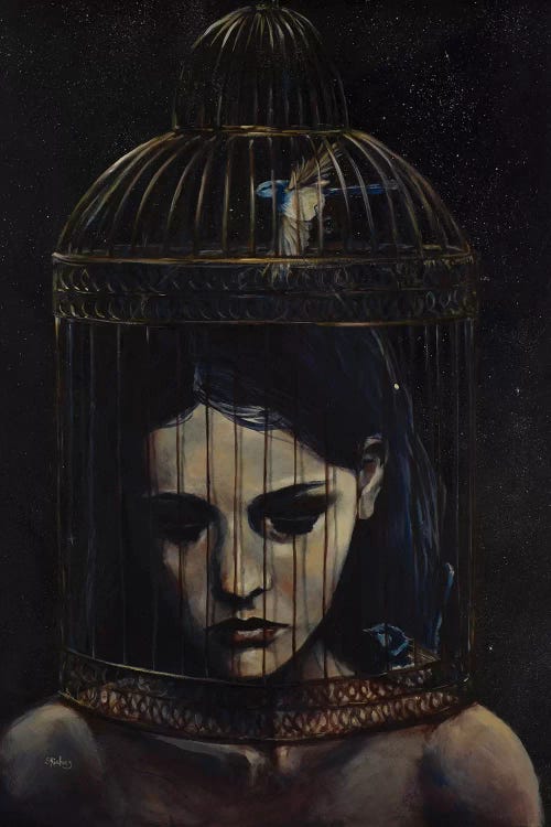 Gilded Cage by Sara Riches wall art