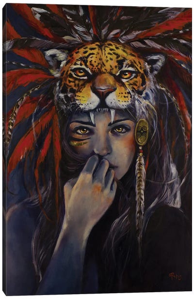 Guided Canvas Art Print - Leopard Art