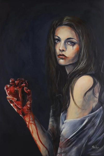 Here I Think You Dropped Something by Sara Riches canvas print