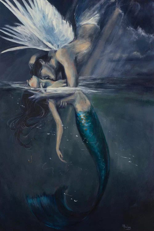 Hooked by Sara Riches wall art