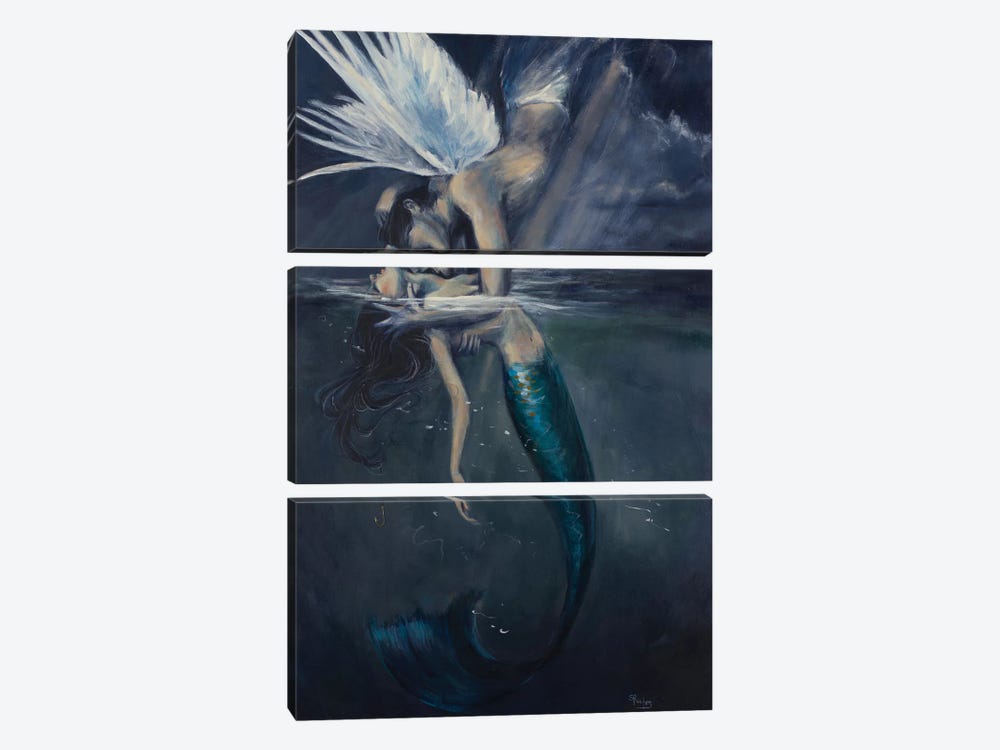 Hooked by Sara Riches 3-piece Canvas Art