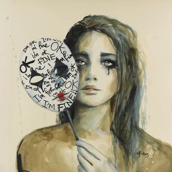 Art Worth Awareness: I'm Ok by Sara Riches
