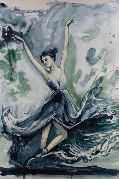 Jade by Sara Riches canvas print