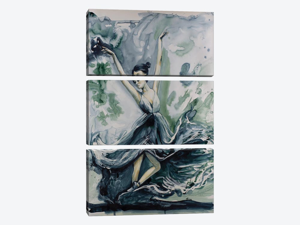Jade by Sara Riches 3-piece Canvas Wall Art