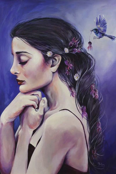 Lavender Dreaming by Sara Riches canvas print