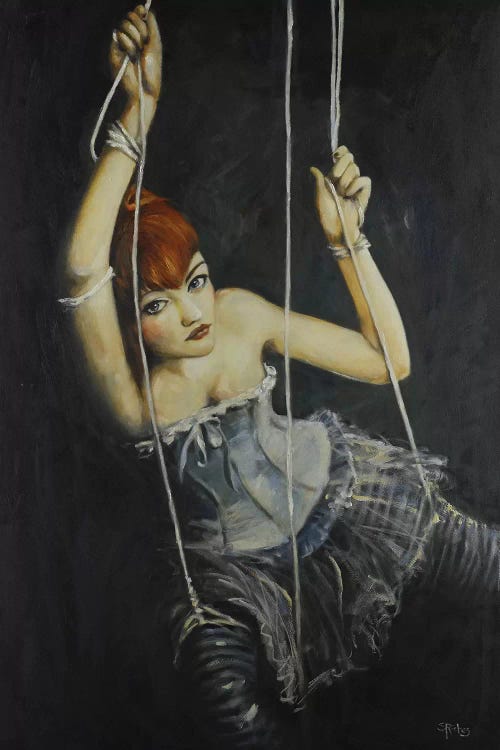 Left Hanging by Sara Riches wall art