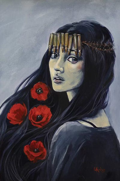 Lest We Forget by Sara Riches art print