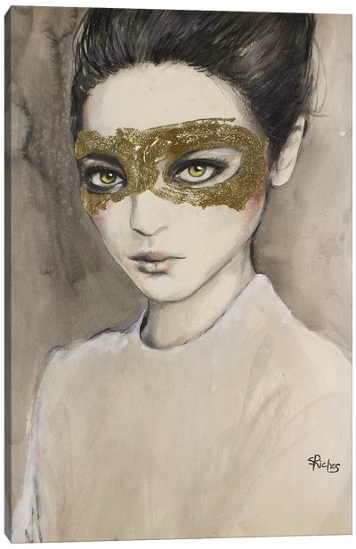 Masquerade Canvas Art Print - Glasses & Eyewear Art