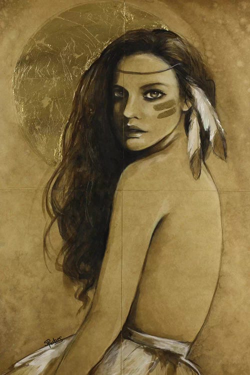Wild Moon by Sara Riches wall art