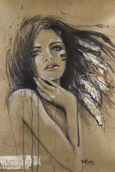 Would it be Wrong to Kiss by Sara Riches canvas print