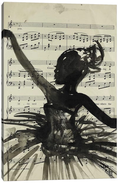 Dance Canvas Art Print - Sara Riches