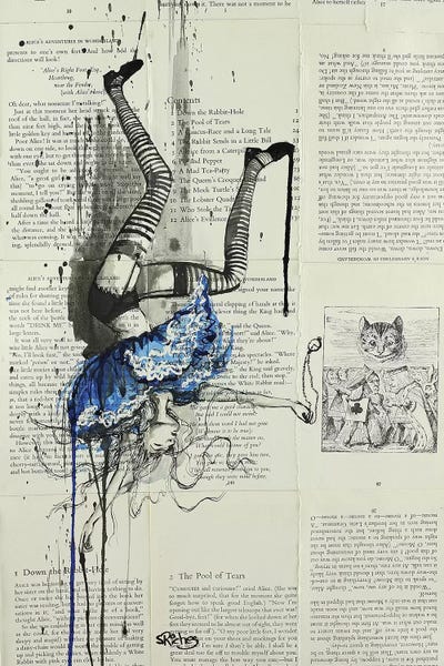 Typography: Down The Rabbit Hole by Sara Riches