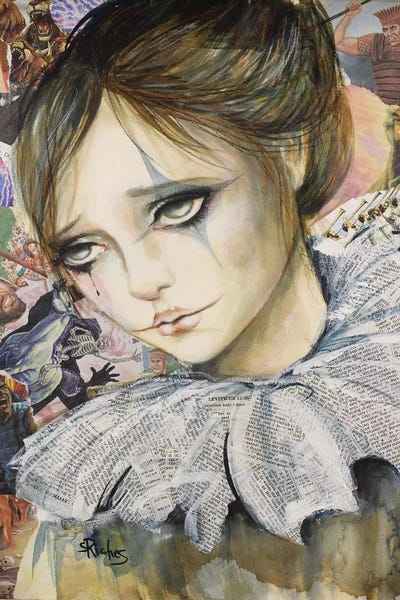 I Don't Want To Play by Sara Riches canvas print