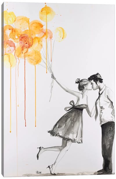 Love Like This Canvas Art Print - Sara Riches