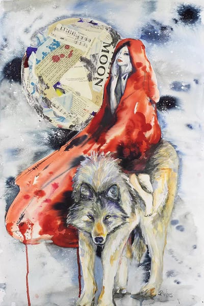 New Moon by Sara Riches canvas print