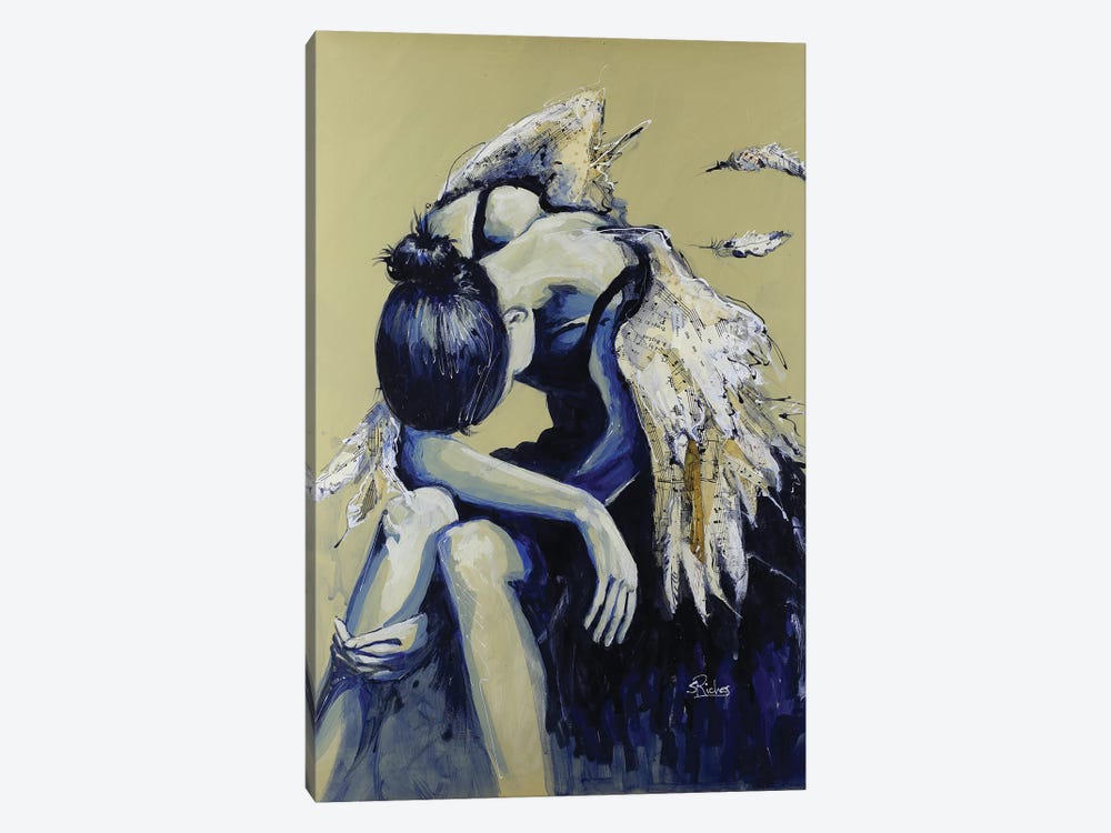 Bruised Wings Battered Dreams by Sara Riches 1-piece Canvas Artwork