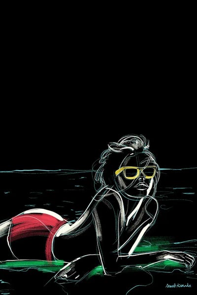 Sarah Kamada: Beach Girl by Sarah Kamada