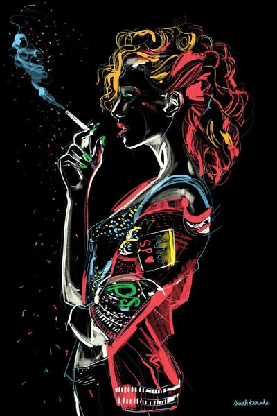 Lights Of The Night by Sarah Kamada canvas print