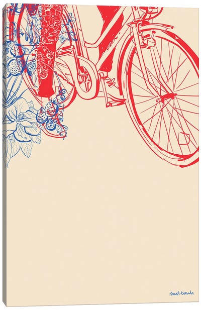Bicycle Canvas Art Print - Sarah Kamada