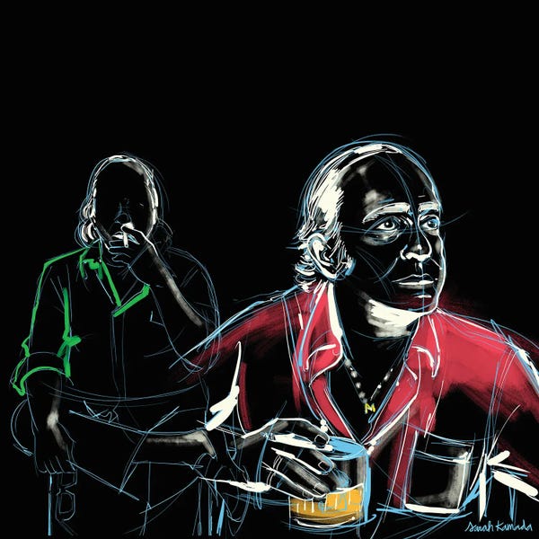 Sarah Kamada: Man Drink by Sarah Kamada