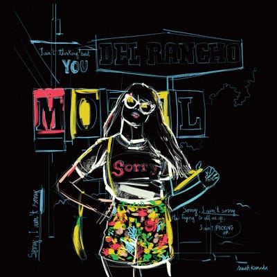 Del Rancho by Sarah Kamada acrylic art print