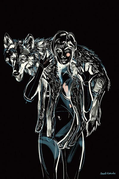 Sarah Kamada: Wolf Girl by Sarah Kamada