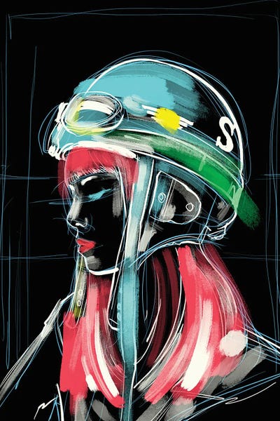 Red Hair by Sarah Kamada acrylic art print