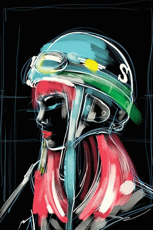 Red Hair by Sarah Kamada wall art