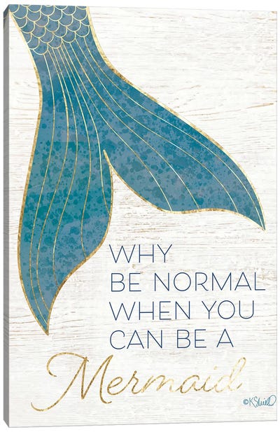 Why be Normal? Canvas Art Print