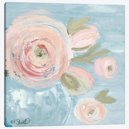 Joyful Blooms Canvas Print #SRL25} by Kate Sherrill Canvas Art