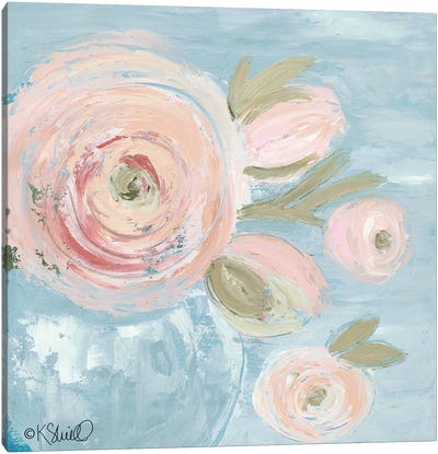 Joyful Blooms Canvas Art Print
