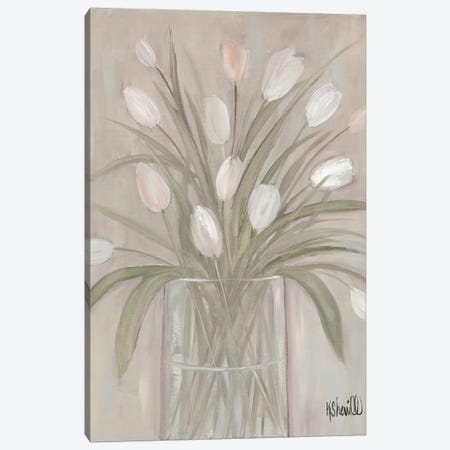 Tulip Bouquet Canvas Print #SRL26} by Kate Sherrill Canvas Wall Art