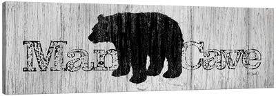 Mancave Bear Canvas Art Print