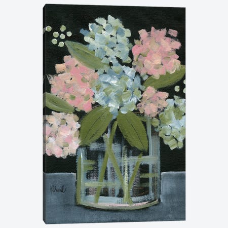 Hydrangea Bouquet Canvas Print #SRL51} by Kate Sherrill Canvas Wall Art