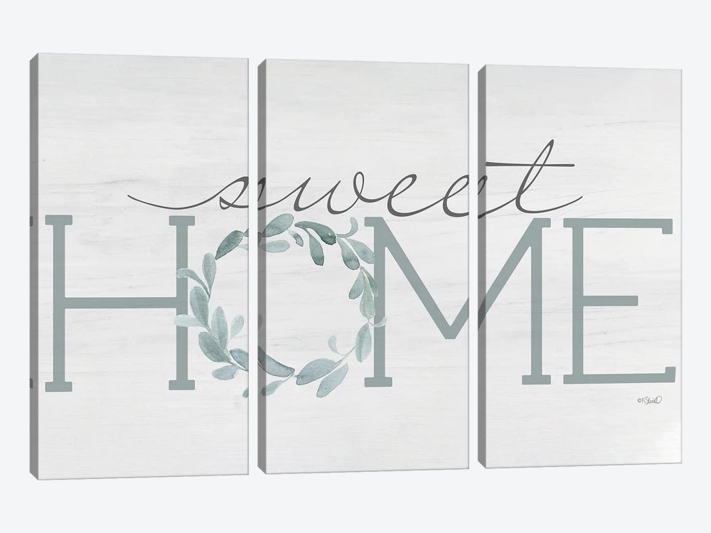 Sweet Home by Kate Sherrill 3-piece Canvas Art