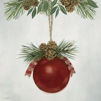 Canvas Art Prints: Rustic Holiday Charm by Kate Sherrill