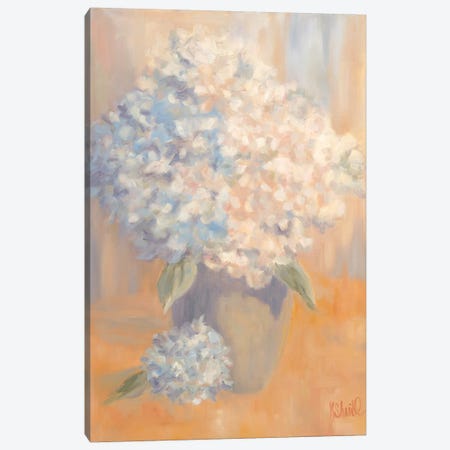Hydrangeas in the Morning Light Canvas Print #SRL8} by Kate Sherrill Canvas Art