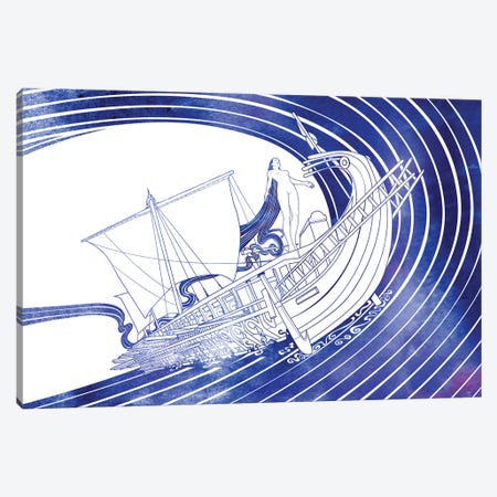 Nausithoe Canvas Print #SRN105} by sirenarts Art Print