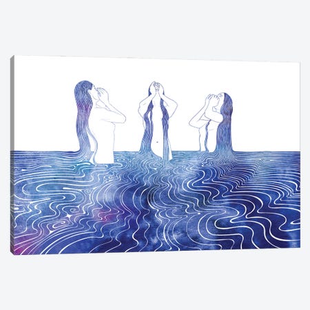 Sirens Song Canvas Print #SRN109} by sirenarts Canvas Artwork