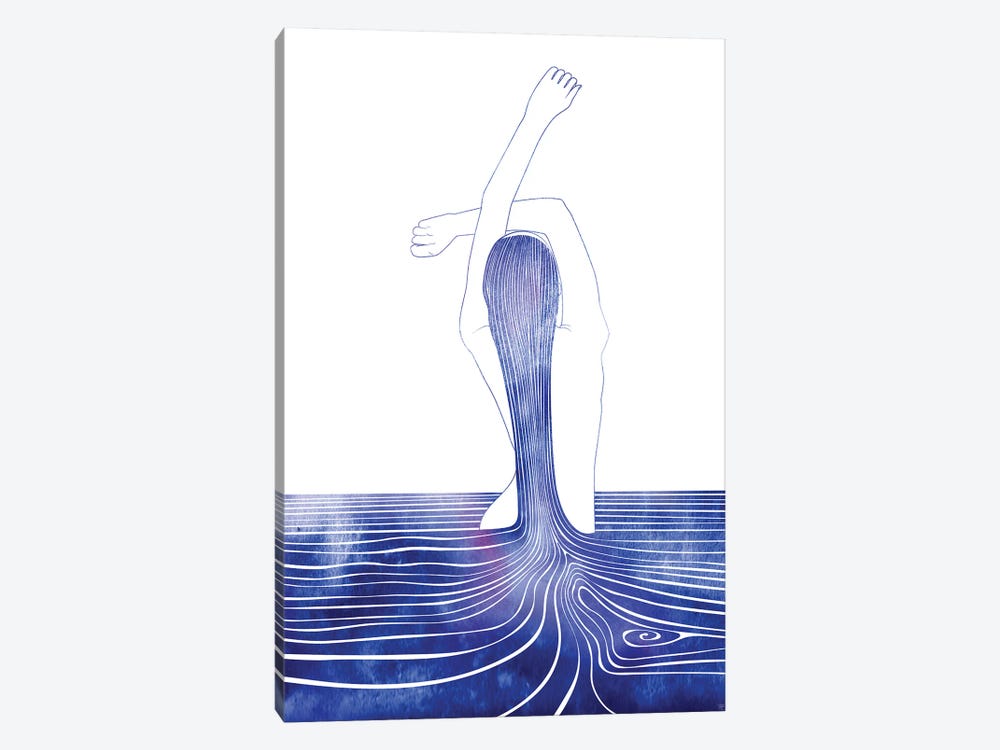 Nereid LXXXI by sirenarts 1-piece Art Print
