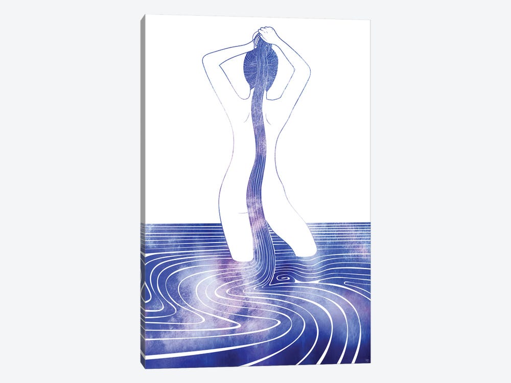 Nereid CXVII by sirenarts 1-piece Canvas Print