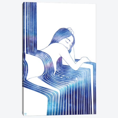 Nereid CXXXIII Canvas Print #SRN200} by sirenarts Art Print