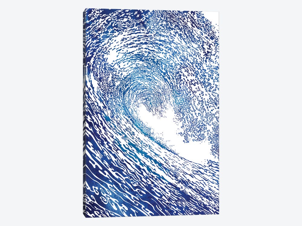 Pacific Waves IV by sirenarts 1-piece Canvas Wall Art
