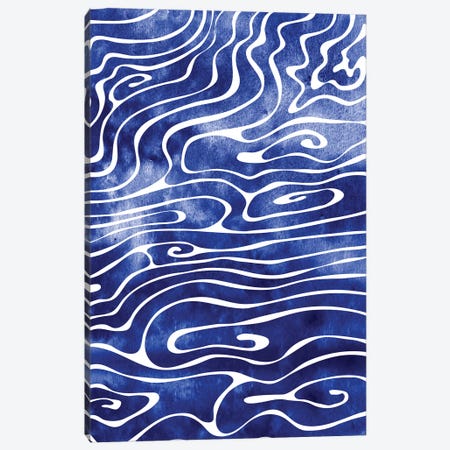 Tide Canvas Print #SRN33} by sirenarts Canvas Art