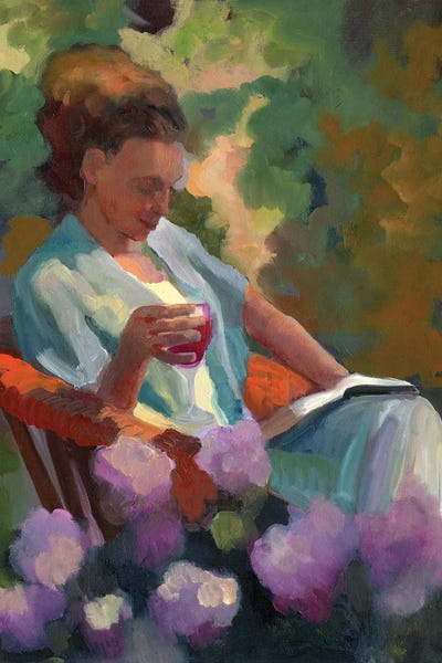 Complementary Colors: Cabernet by Sally Rosenbaum