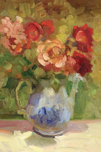 Fine Art Print: Antique Roses by Sally Rosenbaum